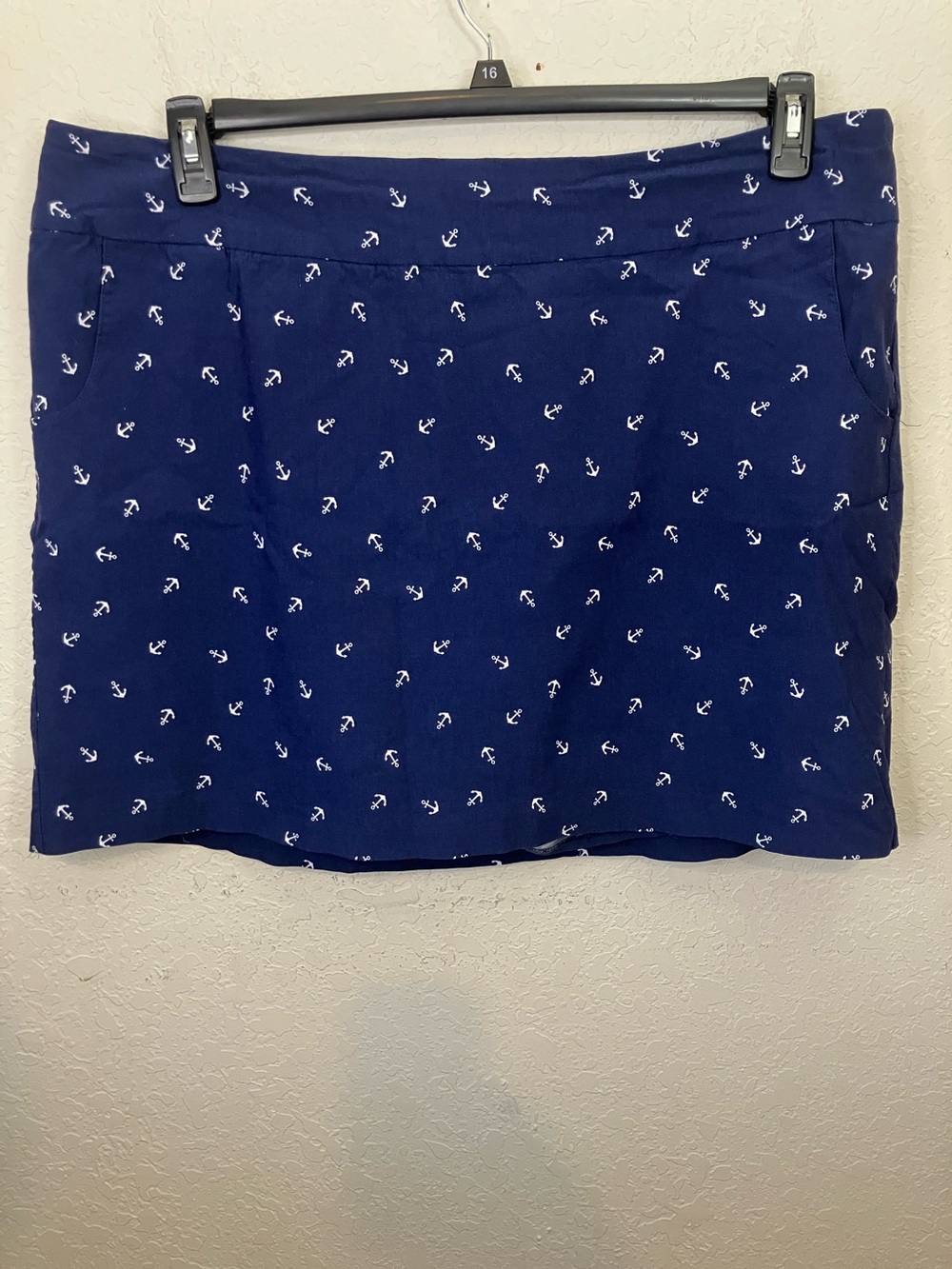 Lifestyle Attitude Women's Navy Anchor Skort